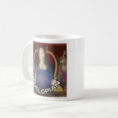 Triclopian trinkende Tasse (#1) (Vorderseite Links)