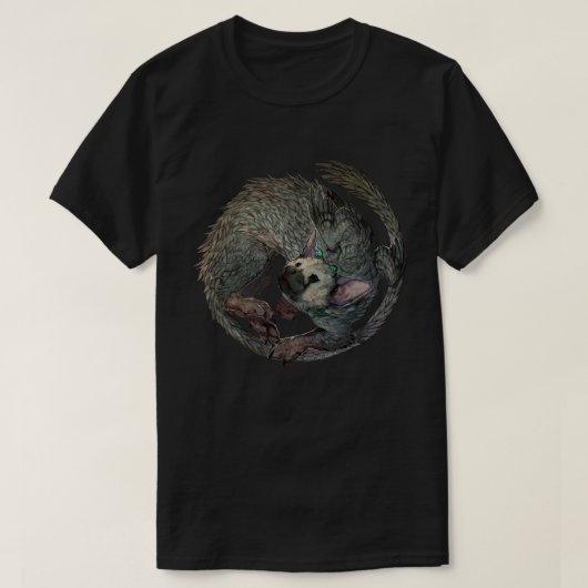 Trico vom letzten Hüter T-Shirt (Design vorne)