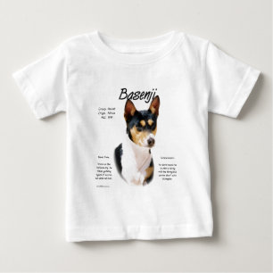 Tricolor Basenji Geschichte, Alles über Basenjis Baby T-shirt