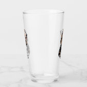 Tricolor Basset Hound Glas (Rechts)