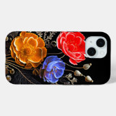 Tricolor Blume iPhone/iPad Gehäuse Case-Mate iPhone Hülle (Rückseite (Horizontal))