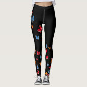 Tricolor Butterfly Leggings (Vorderseite)