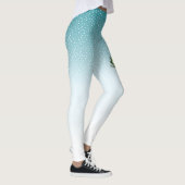Tricolor Cavalier King Charles Spaniel im Winter Leggings (Rechts)