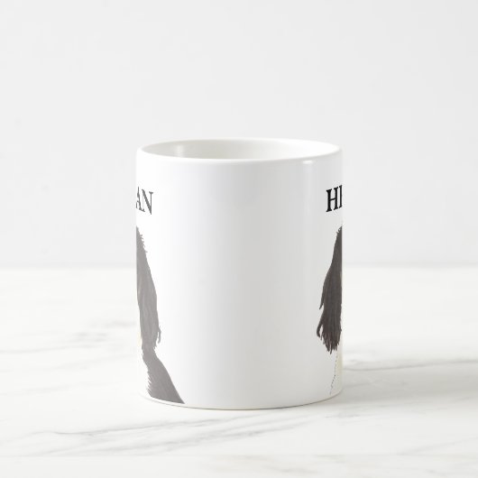 Tricolor Cavalier King Charles Spaniel Kaffeetasse (Mittel)