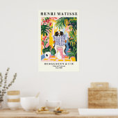 Tricolor Cavalier King Charles Spaniel on Toilet Poster (Küche)