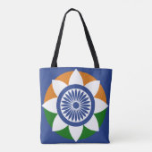 Tricolor Chakra Tasche (Rückseite)