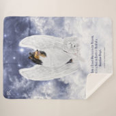 Tricolor Collie Angel & Cherubim, Dog Heaven - Sherpadecke (Vorderseite (Horizontal))