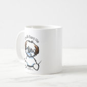 Tricolor Coton ist alles über mich Kaffeetasse (Vorderseite Links)