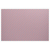Tricolor Diagonal Lines (blau, weiß, rot) Stoff (Yard (91,4 cm))