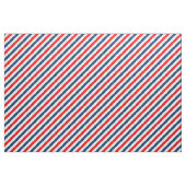Tricolor Diagonal Lines (blau, weiß, rot) Stoff (Fat Quarter (45,7 x 55,9 cm))