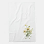 tricolor Gänseblümchen (Chrysantheme carinatum) Küchentuch (Vertikal)
