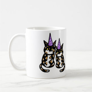 Tricolor-Katze-Feier-Tasse Kaffeetasse