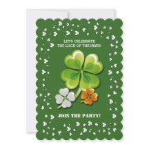 Tricolor Kleeblatts St. Patrick's Day Party