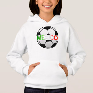 Tricolor Mexiko Fußball-Team EL Hoodie