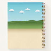 Tricolor Papillon - Dog Sports Agility Journal Notizblock (Rückseite)