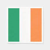 Tricolor patriotic Saint Patrick's Day Serviette (Vorderseite)