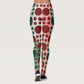 Tricolor Polka dot Leggings (Rückseite)