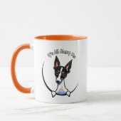 Tricolor Rat Terrier IAAM Tasse (Links)