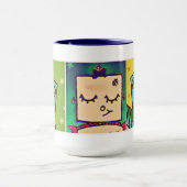 Tricolor Roboter-Tasse Tasse (Zentrum)