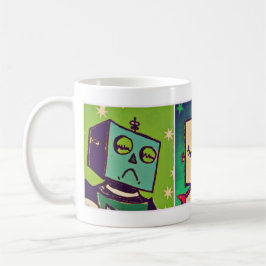 Tricolor Roboter-Tasse Tasse
