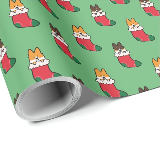 Tricolor + Roter Geschenkpapier (Rolleneckpunkt)