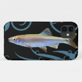 Tricolor Shiner mit stilisierten Waves Case-Mate iPhone Hülle (Rückseite (Horizontal))