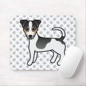 Tricolor Smooth Coat Jack Russell Terrier Dog Mousepad (Mit Mouse)