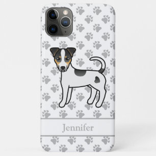 Tricolor Smooth Coat Parson Russell Terrier & Name Case-Mate iPhone Hülle