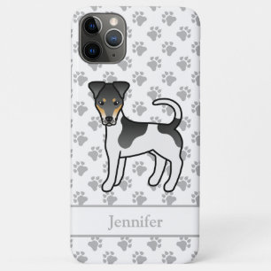 Tricolor Smooth Fox Terrier Süßer Hund & Name Case-Mate iPhone Hülle