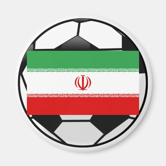 Tricolor "TEAM MELLI" Magnet (Vorne)