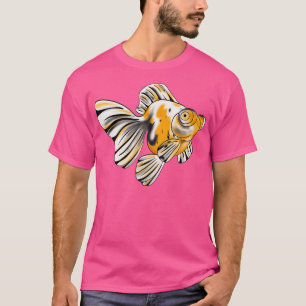 Tricolor Telescope Goldfish T-Shirt