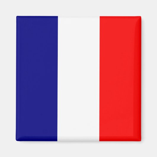Tricolore Français Magnet (Vorne)