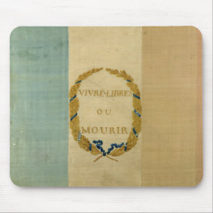 Tricolore mit das Motto 'lebhaftfreiem oder Die Mousepad