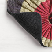 Tricolore Rosette Mousepad (Ecke)