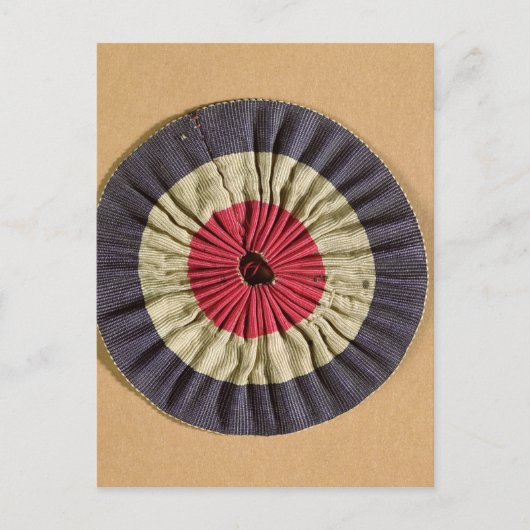 Tricolore rosette postkarte (Vorderseite)