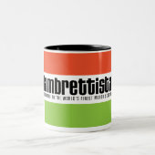 Tricolour Tasse (Mittel)