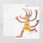 Tricorne Postkarte (Vorne/Hinten)