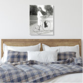 Tricycle für Mädchen, 1917 Leinwanddruck (Insitu (Schlafzimmer))