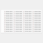 Tricycle- oder eiserne On-Logo-Labels Etiketten (Blatt)