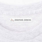 Tricycle- oder eiserne On-Logo-Labels Etiketten (Befestigt)