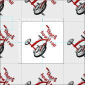 Tricycle - So Roll ich! Stoff (Kachel)