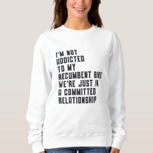 Tricycle Triker Recumbent Bike Trip Vintages Retro Sweatshirt