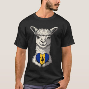 Trident Barbados Alpaka Bajan Roots Bajan Pride Er T-Shirt