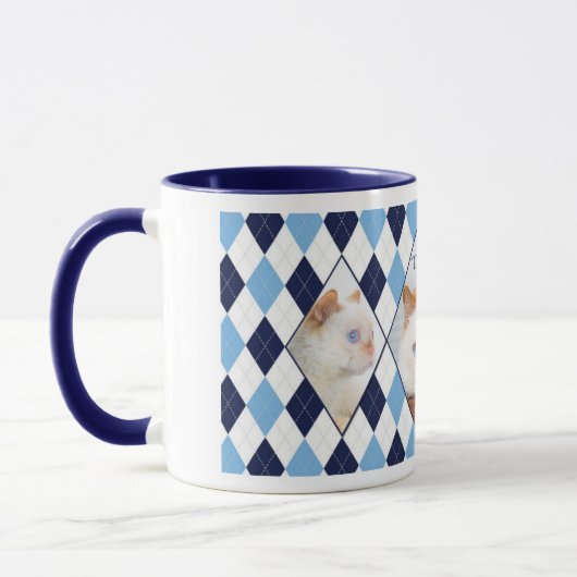 Trident der Katzen-Rauten-Kaffee Mug_01 Tasse (Links)