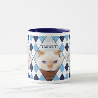 Trident der Katzen-Rauten-Kaffee Mug_01 Tasse