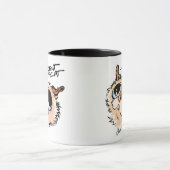 Trident die Katzen-illustrierte Kaffee-Tasse 02 Tasse (Zentrum)