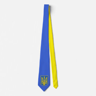 Trident Flag Ukraine Krawatte