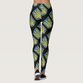 Trident Flag Ukraine Leggings (Rückseite)
