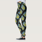 Trident Flag Ukraine Leggings (Links)