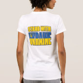 Trident Flag Ukraine T-Shirt (Rückseite)